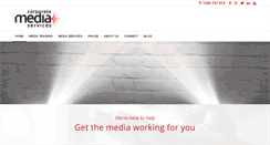 Desktop Screenshot of corporatemediaservices.com.au